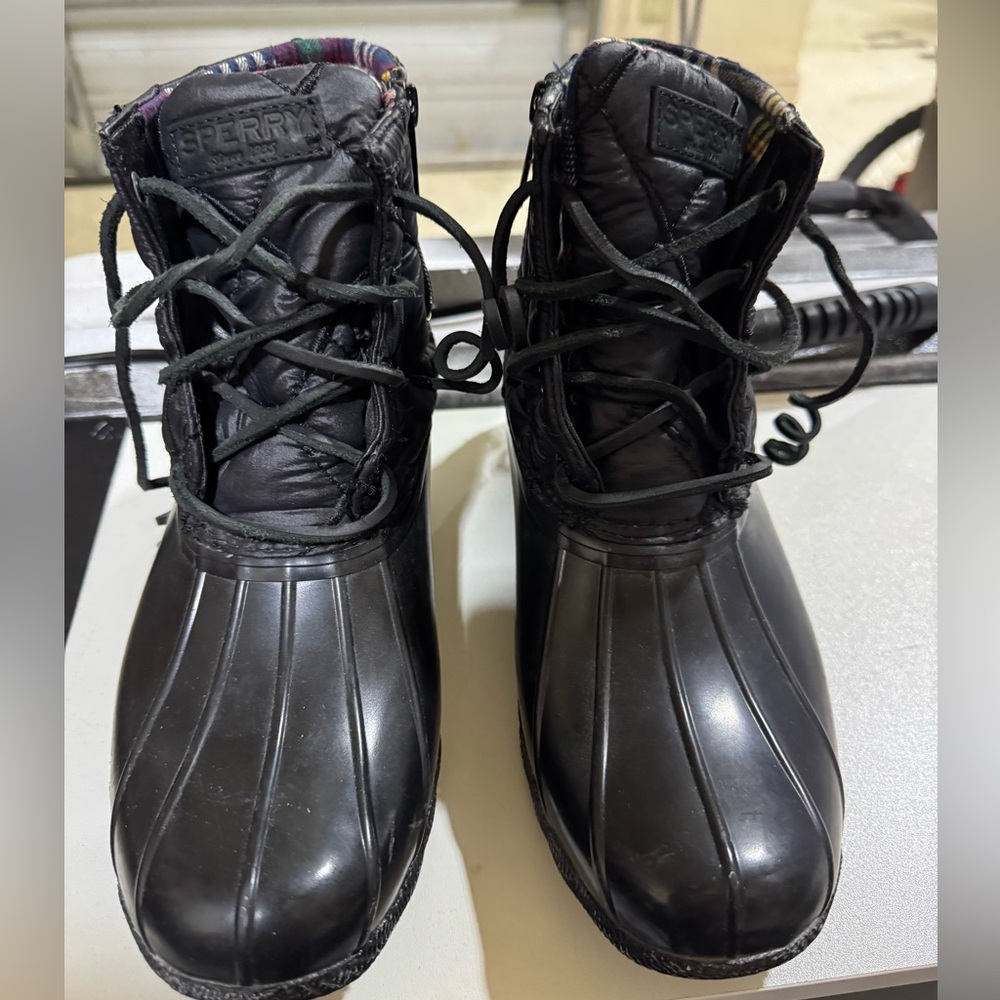 Sperry Black Duck Boots